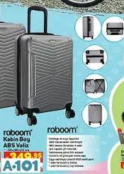 RABOOM ABS VALİZ RABOOM ABS VALİZ